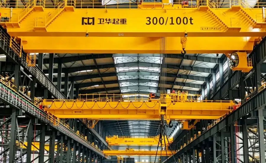 Case Study | 300-Ton New Chinese-Style Overhead Crane Installed at Fujian Kaicheng Machinery Manufacturing