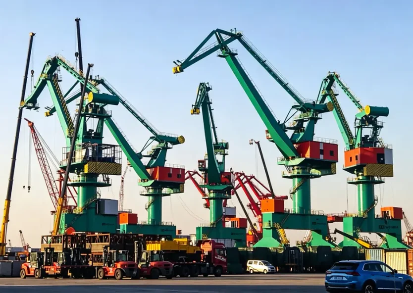 Port Crane Equipment Successfully Prepared for Overseas Delivery