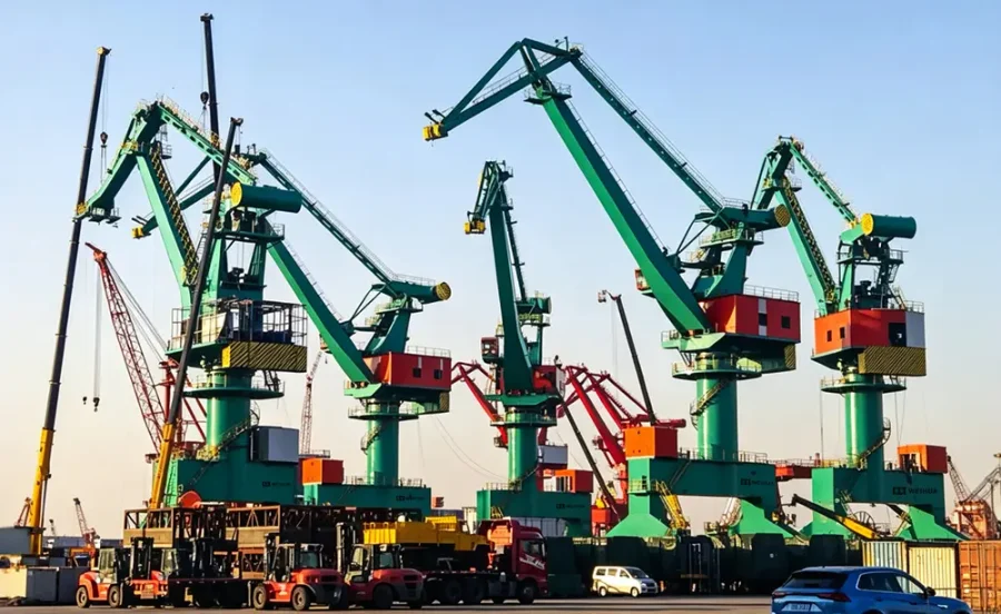 Case Study | Weihua Portal Cranes Shipped to Indonesia Bulk Cargo Terminal Project