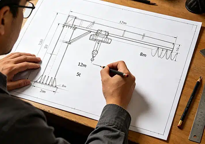Pillar Jib Crane customization