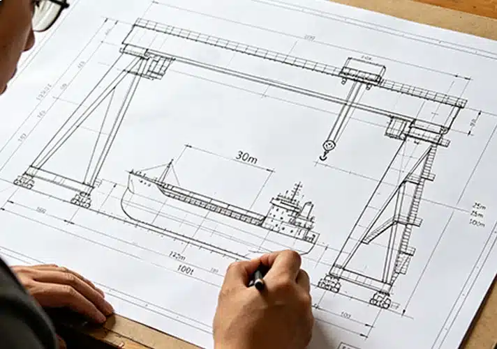 Shipbuilding Gantry Crane customization