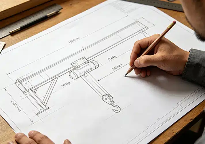 Wall Mounted Jib Crane customization