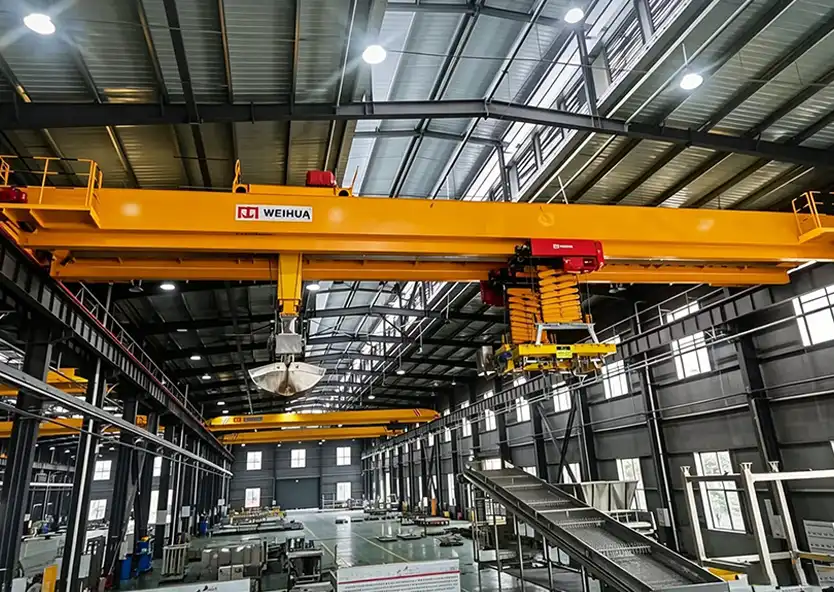Weihua Crane Project: Overhead Crane Installation in Industrial Factory