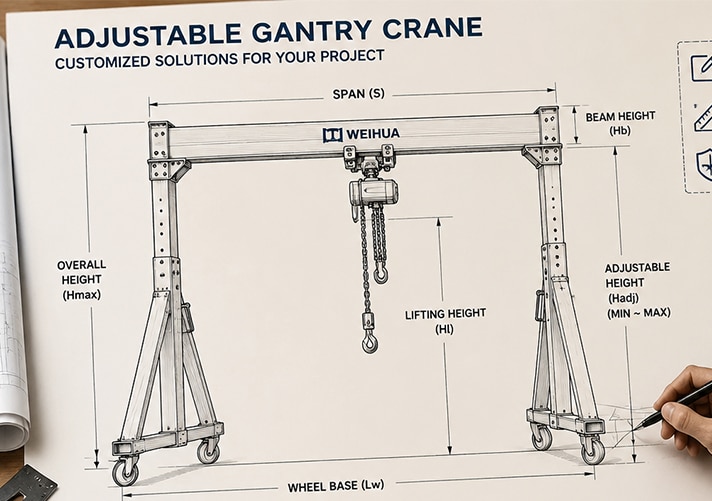 Adjustable Gantry Crane dingzhi