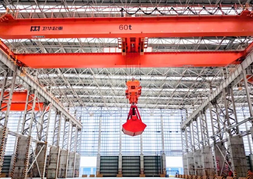 60-Ton Overhead Crane for Coal Handling | Weihua’s Smart Lifting Solution