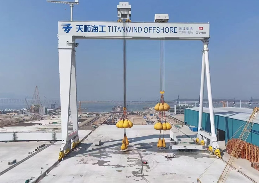 Weihua Port Crane Operation