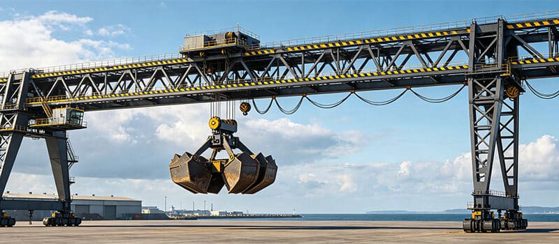 Grab Bucket Overhead Crane